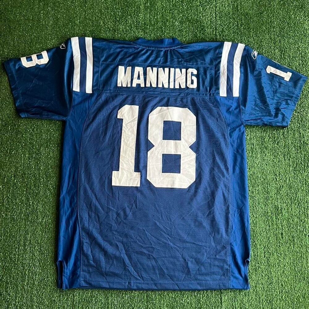 Indianapolis colts peyton manning reebok